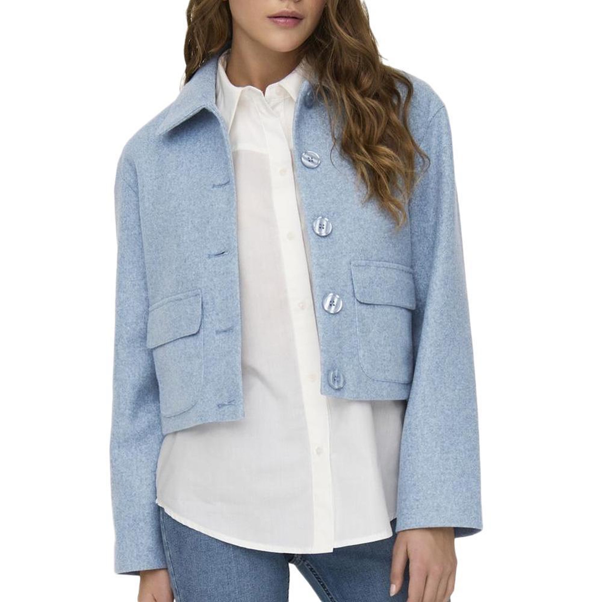 Voir la diapositive 1 : JACQUELINE DE YONG Veste Bleu Femme JDY Callie Life