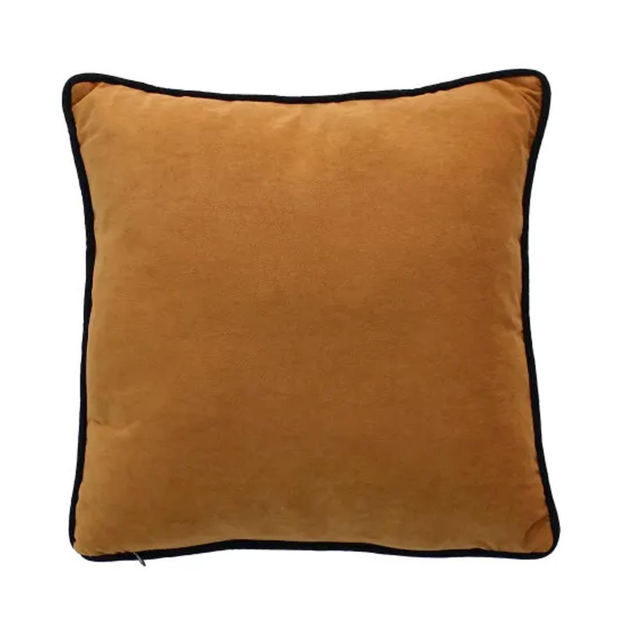 ENJOY HOME Coussin déco en velours  java  40x40cm café