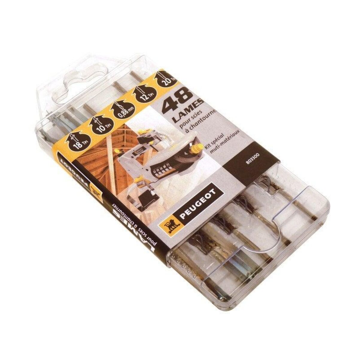 Peugeot Lot De 48 Lames Universelles Peugeot Pour Scie