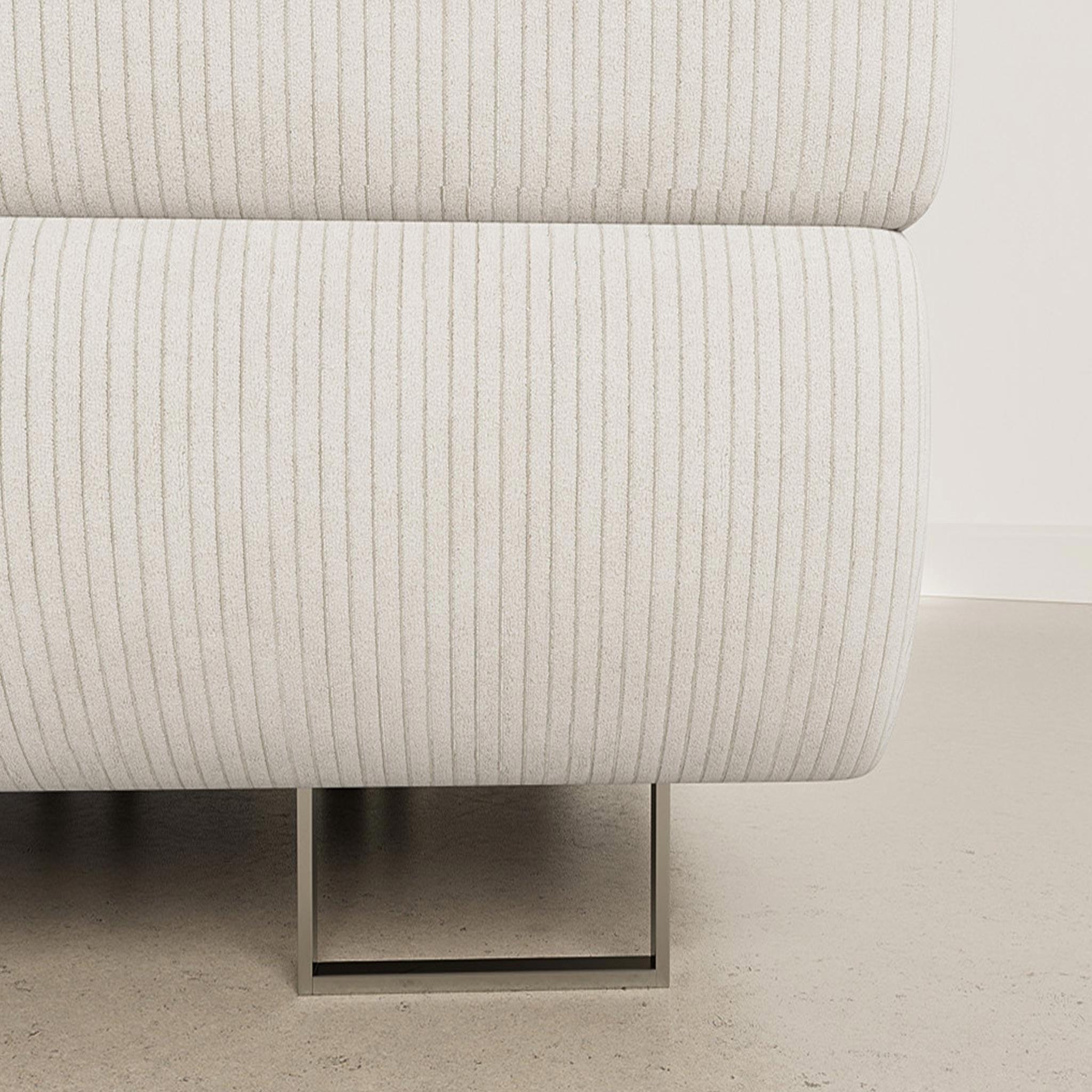 Voir la diapositive 4 : BEST MOBILIER Pablo - canapé d'angle droit - 6 places - convertible avec coffre et têtières réglables - en velours côtelé