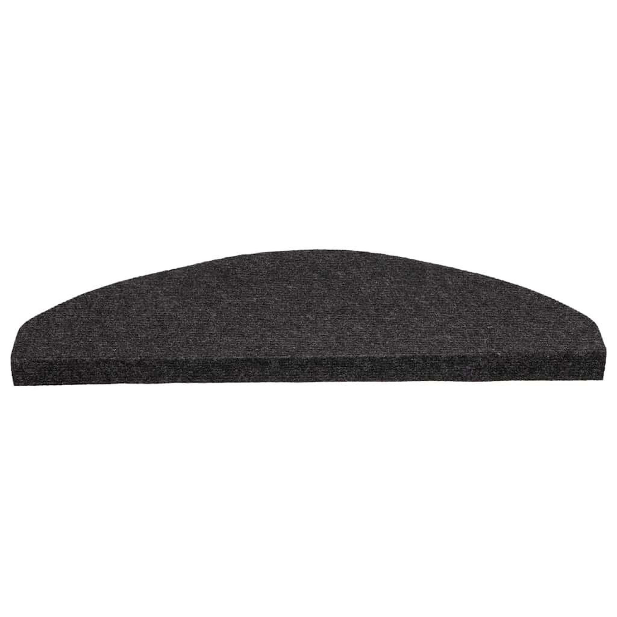 Voir la diapositive 3 : VIDAXL Tapis d'escalier auto-adhesifs 30 pcs noir 65x22,5x3,5 cm