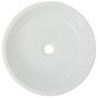 Voir la diapositive 3 : VIDAXL Lavabo ronde Ceramique Blanc 42 x 12 cm