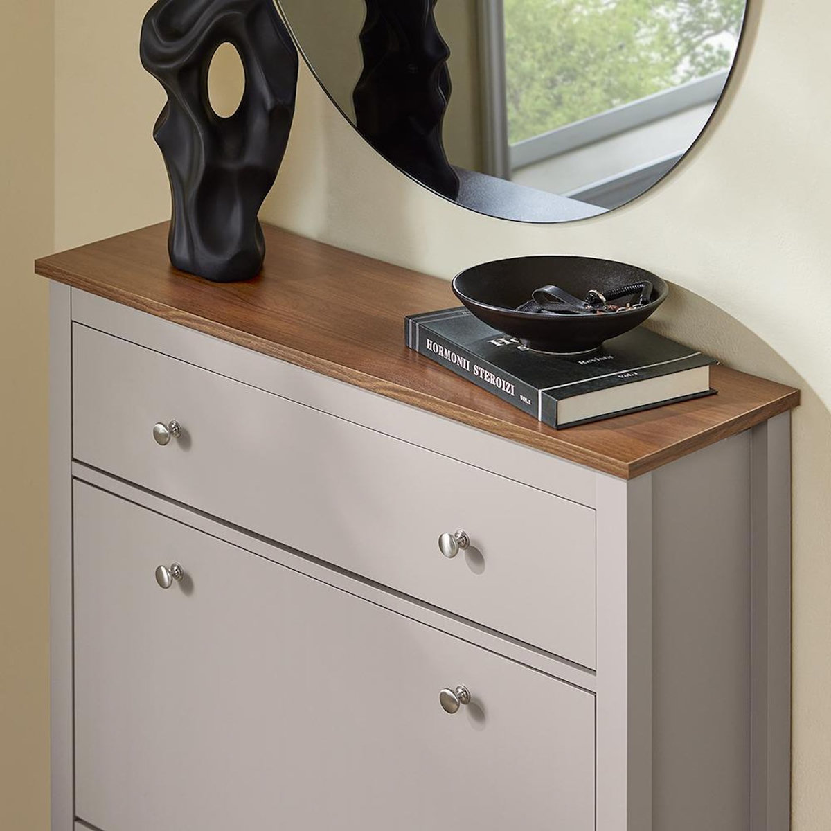 SOBUY SoBuy - Meuble À Chaussures 3 portes - Moderne - FSR89