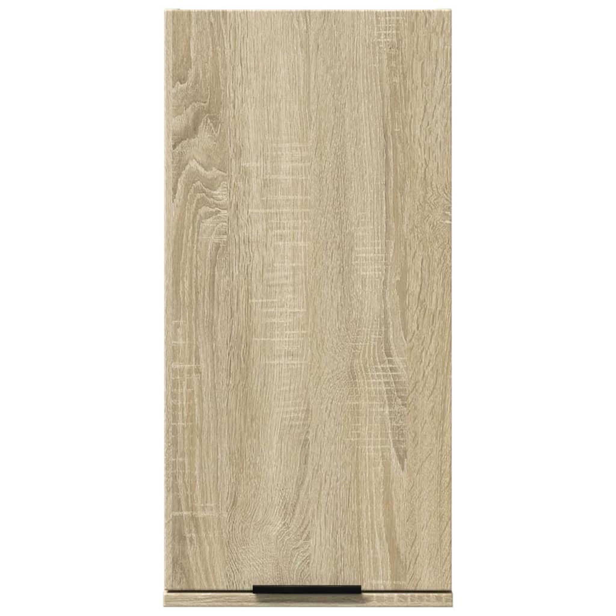 Voir la diapositive 5 : VIDAXL Armoire de salle de bain murale Chene sonoma 32x20x67 cm
