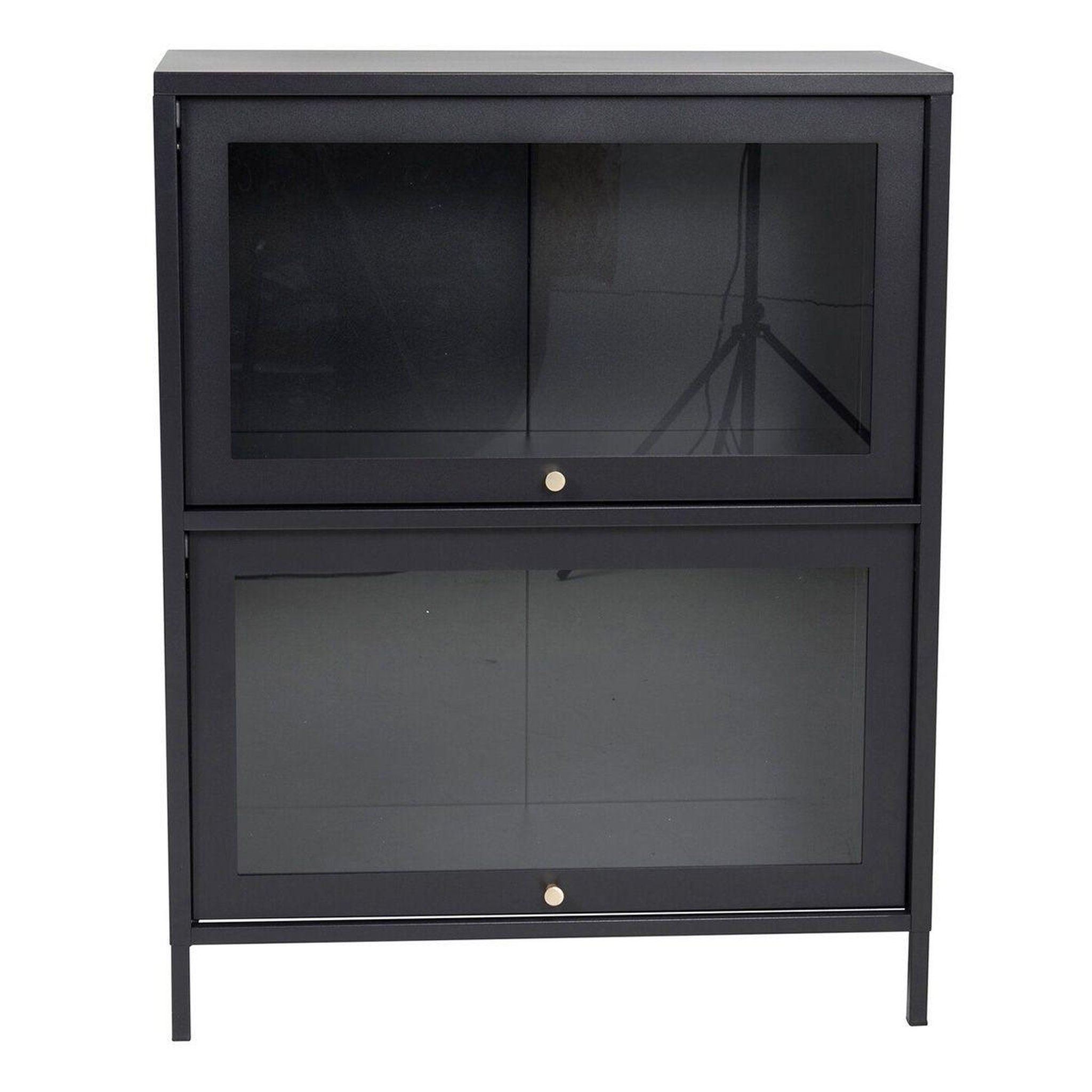 Paris Prix Vitrine 2 portes  bakal  100cm noir