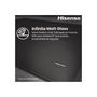 Voir la diapositive 2 : Hisense Plaque induction HI63218SR InfiniteMattGlass