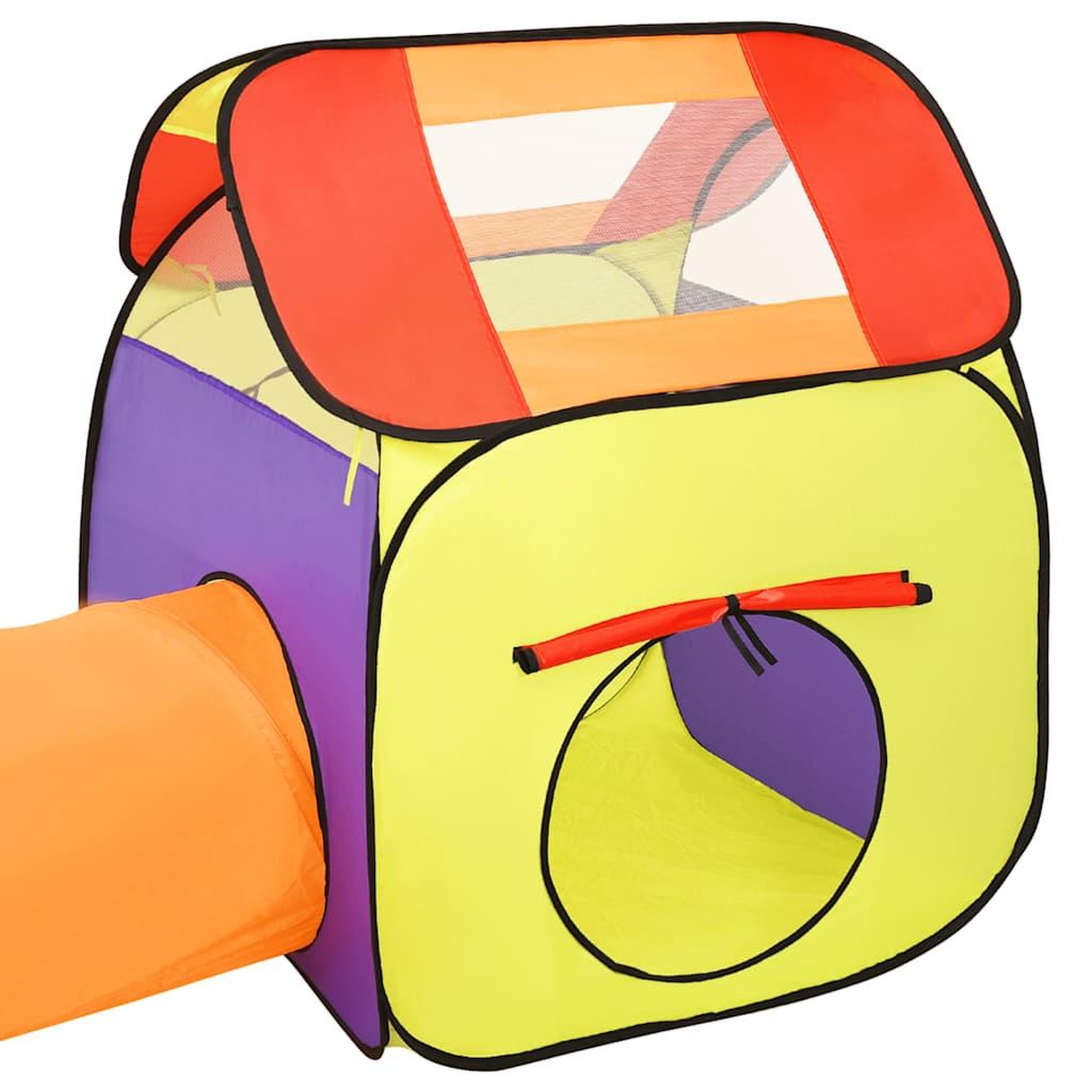 Voir la diapositive 5 : VIDAXL Tente de jeu pour enfants multicolore 338x123x111 cm
