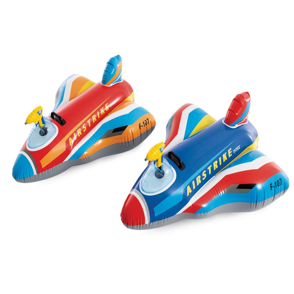 INTEX Avion à chevaucher avec pistolet Rouge - Intex