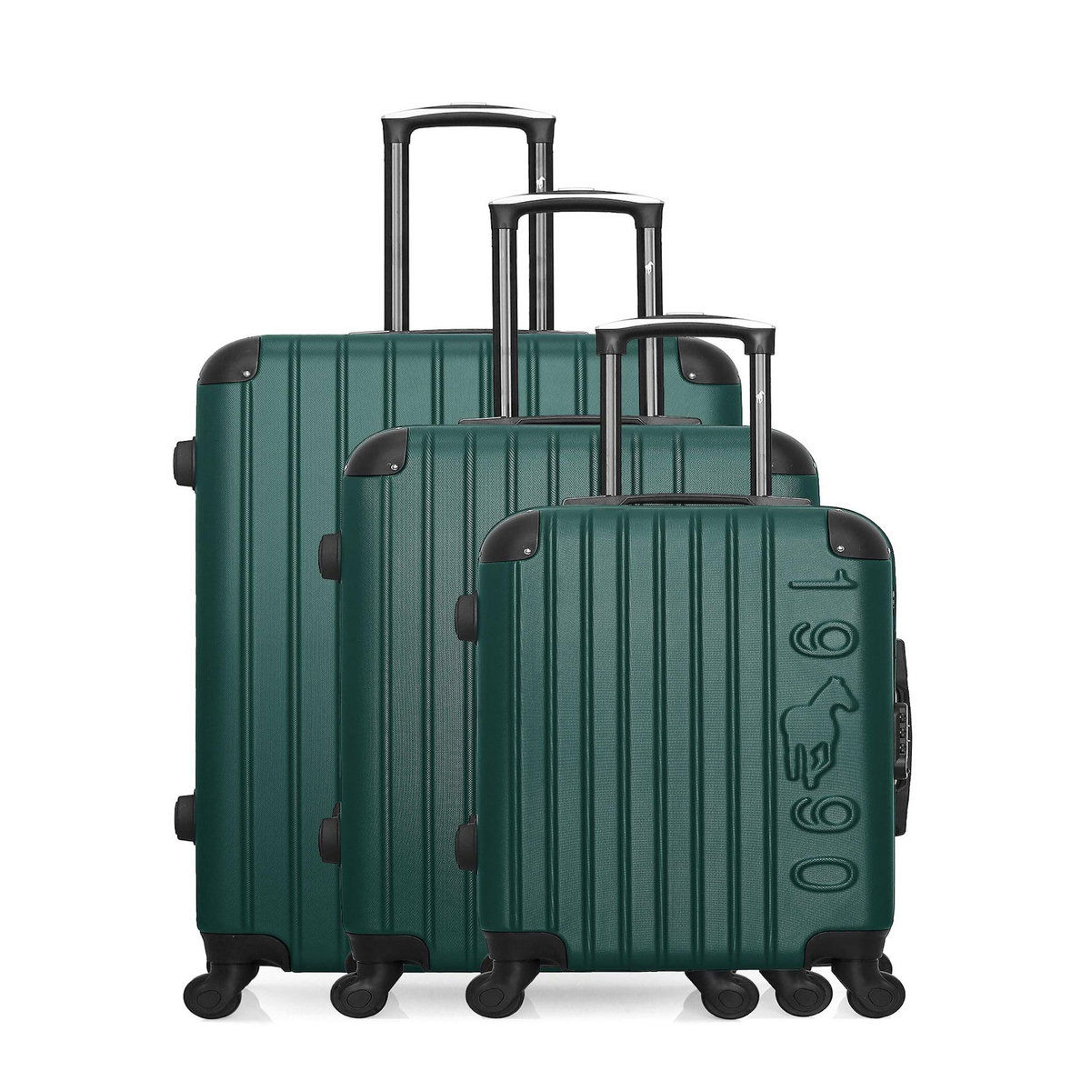 GENTLEMAN FARMER GENTLEMAN FARMER - Set de 3 Valises PORTER 75 cm 4 Roues