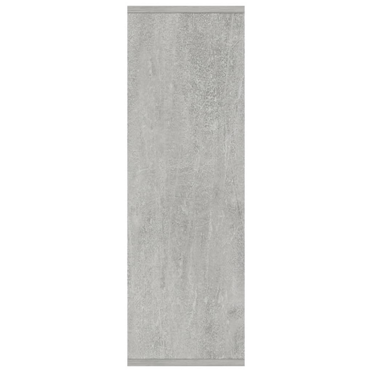 VIDAXL Bibliotheque/Buffet Gris beton 50x25x80 cm Bois d'ingenierie
