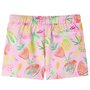 Voir la diapositive 2 : VIDAXL Short pour enfants à cordon de serrage rose pâle 104