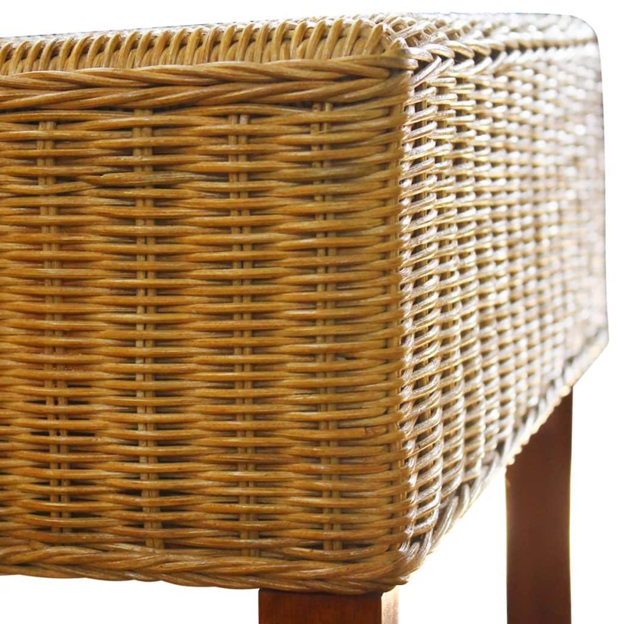 Voir la diapositive 5 : VIDAXL Chaises a manger lot de 6 marron rotin naturel