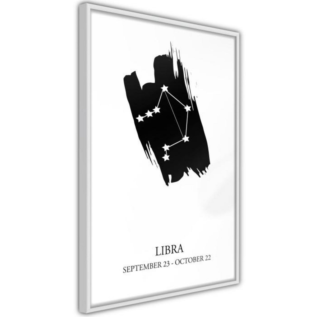 Paris Prix Affiche Murale Encadrée  Zodiac Libra I