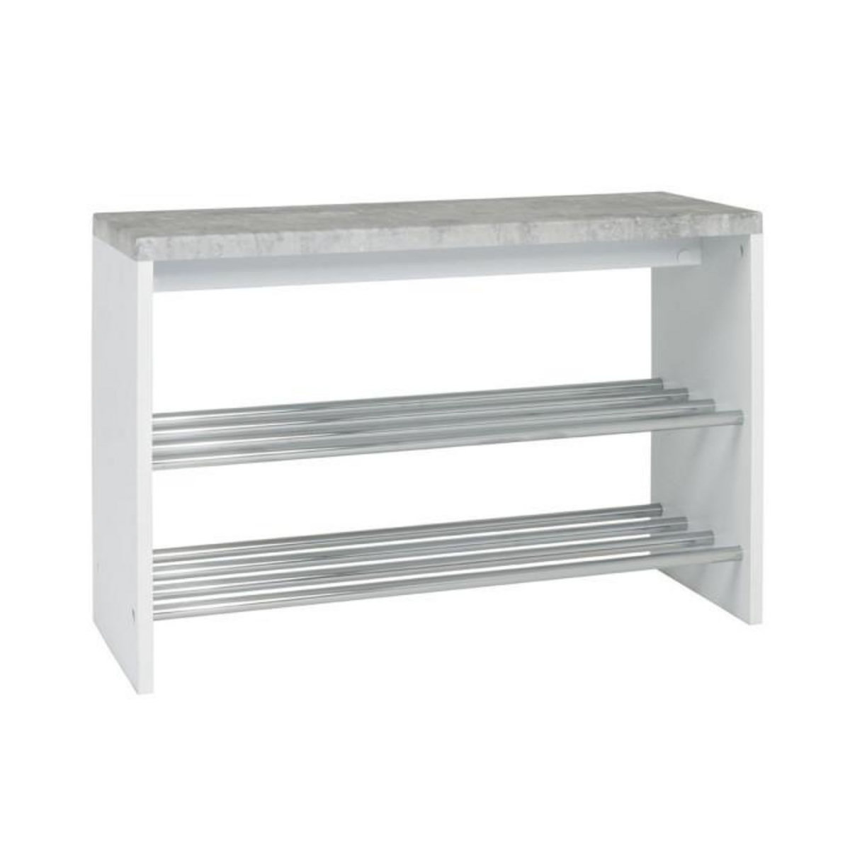 Paris Prix Range-Chaussures Design  Enola  55cm Gris