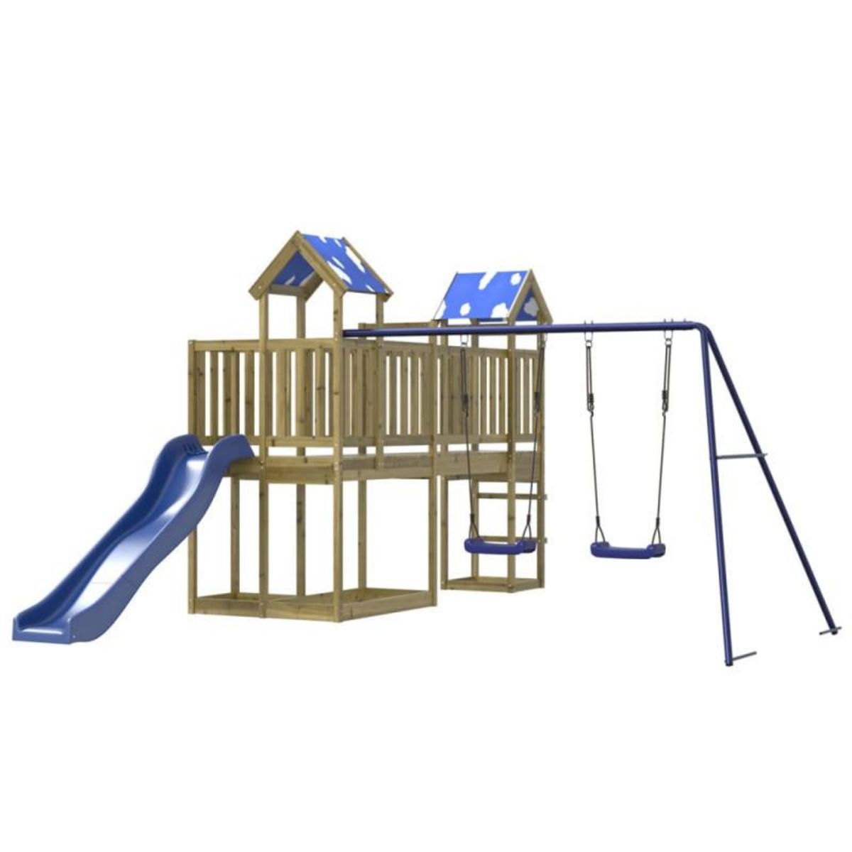 VIDAXL Aire de jeux d extérieur bois de pin imprégné