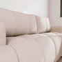 Voir la diapositive 4 : BEST MOBILIER Yulin - canapé d'angle droit 4 places convertible avec coffre en tissu bouclette