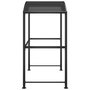 Voir la diapositive 4 : VIDAXL Gazebo BBQ et etageres laterales anthracite 210x114x230cm acier