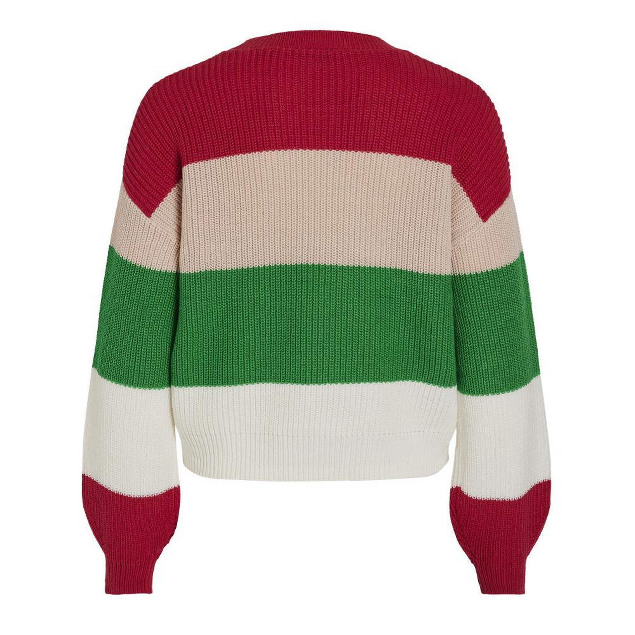 Voir la diapositive 2 : Vila Pull Rose/ Femme Vila Love