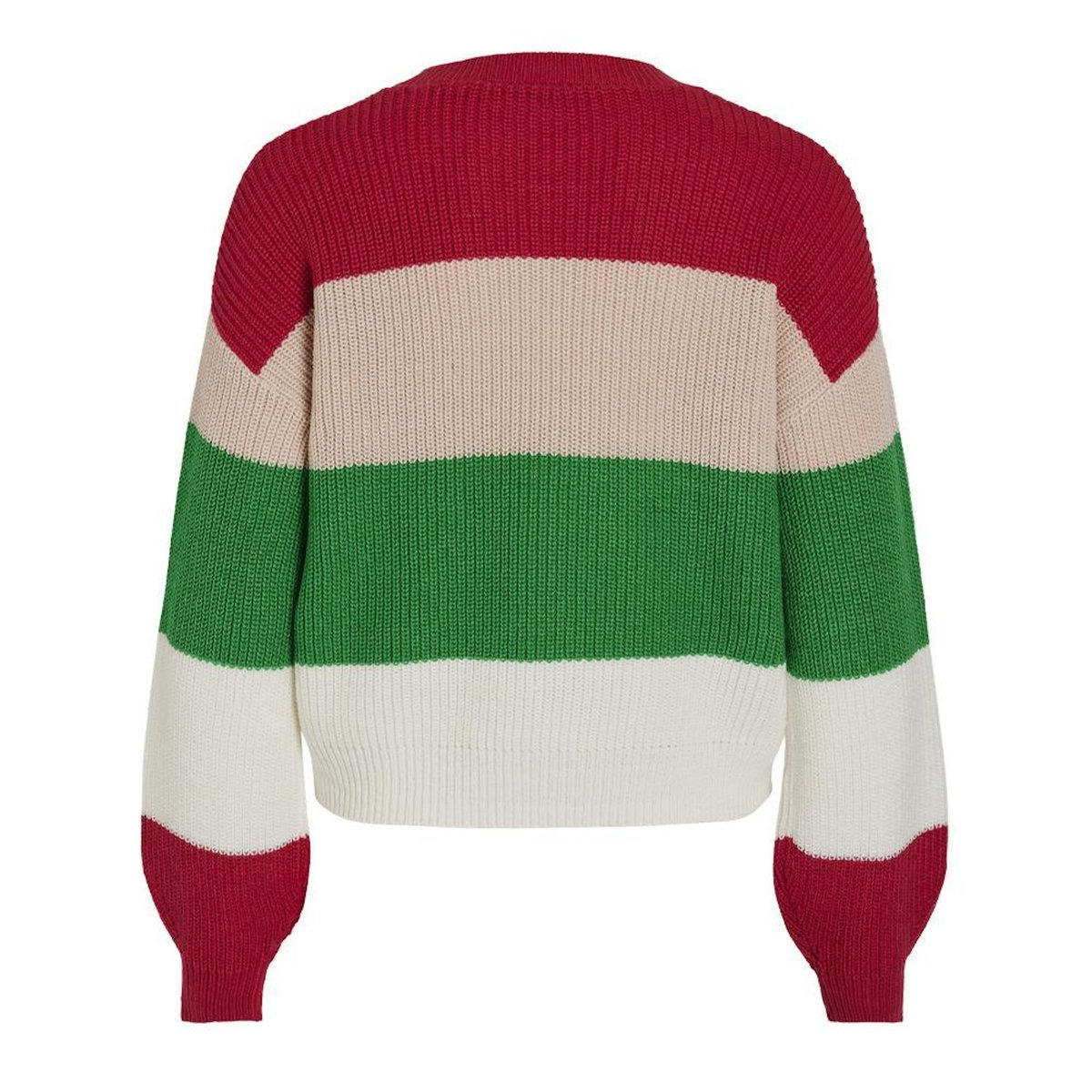 Vila Pull Rose/Vert Femme Vila Love