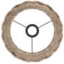 Voir la diapositive 5 : VIDAXL Abat jour de plafonnier marron Ø30x20 cm osier