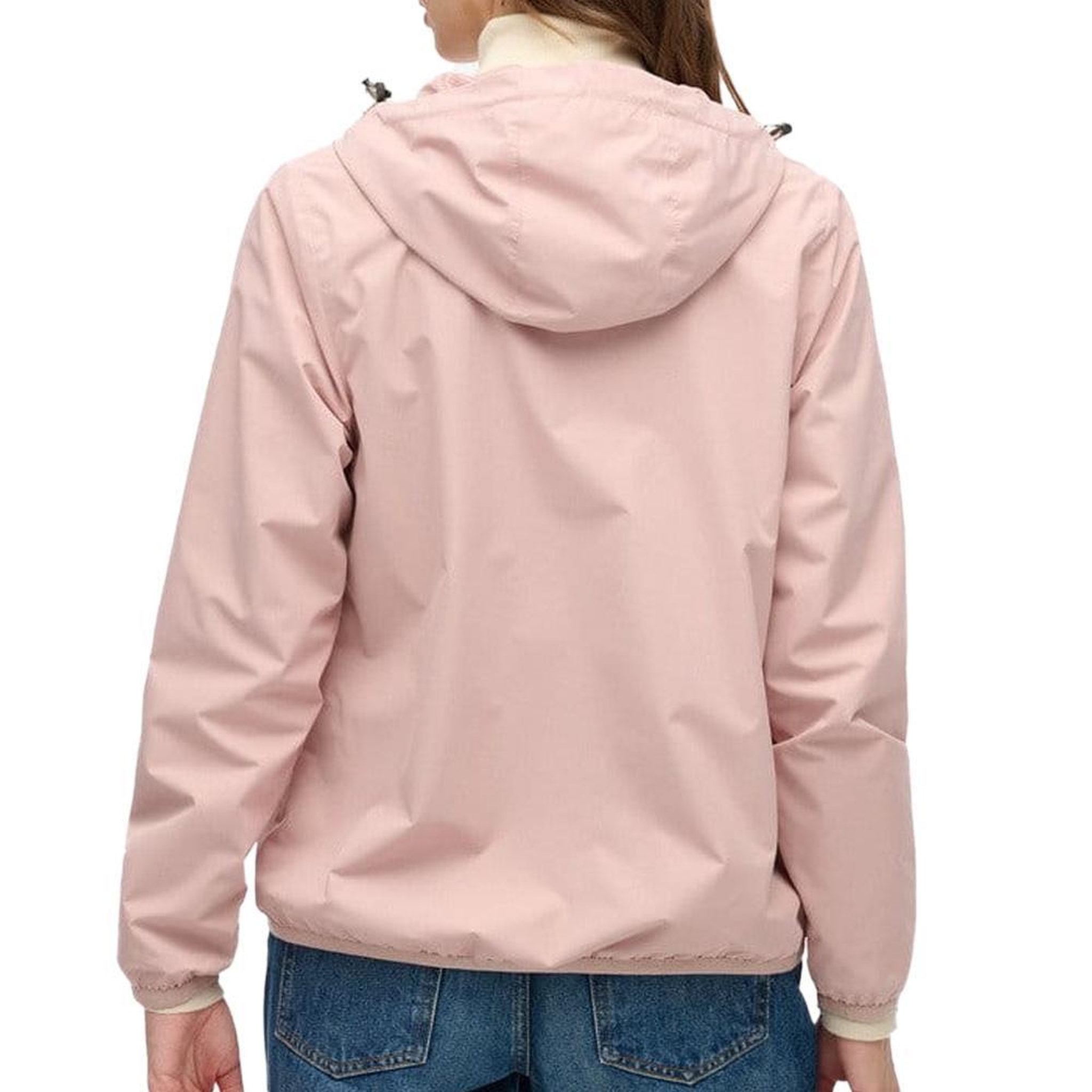 Voir la diapositive 2 : SUPERDRY Veste de Pluie Rose Femme Superdry Essential Tri Windbreaker