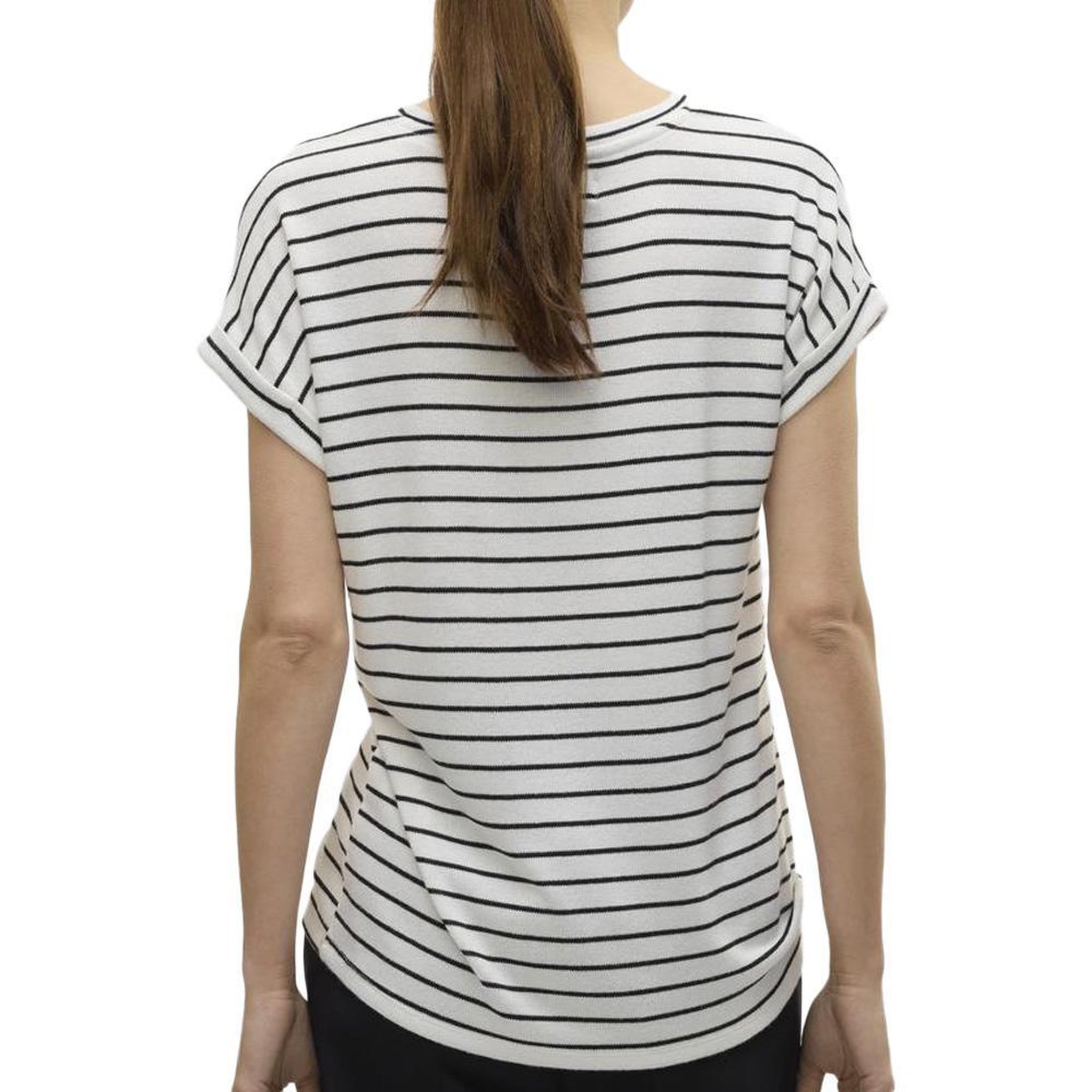 Voir la diapositive 2 : Vero Moda T Shirt Rayure  Femme Vero Moda Brianna 10291353