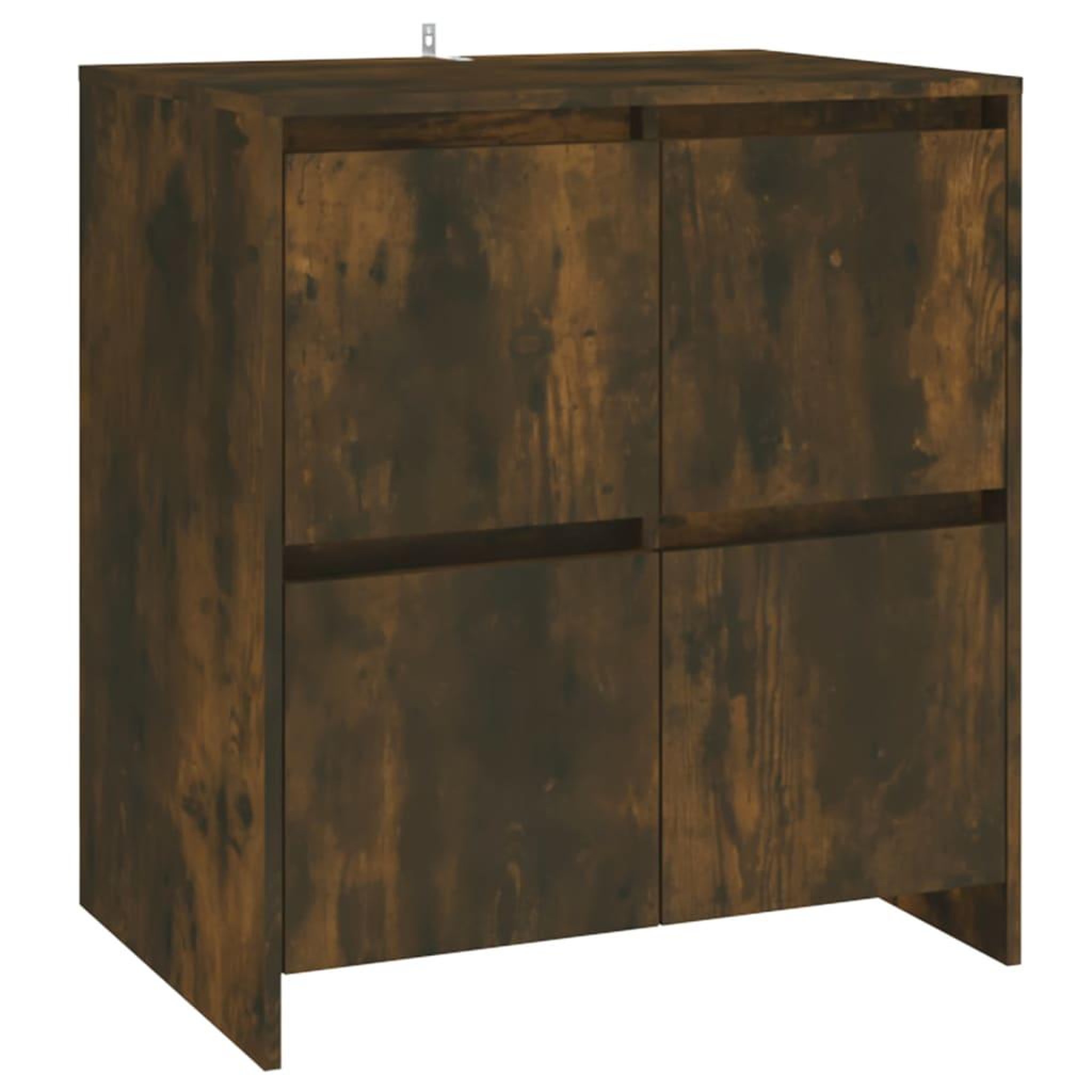 Voir la diapositive 4 : VIDAXL Buffets 2 pcs Chene fume 70x41x75 cm Bois d'ingenierie