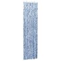 VIDAXL Moustiquaire Bleu blanc et argente 56x185 cm Chenille