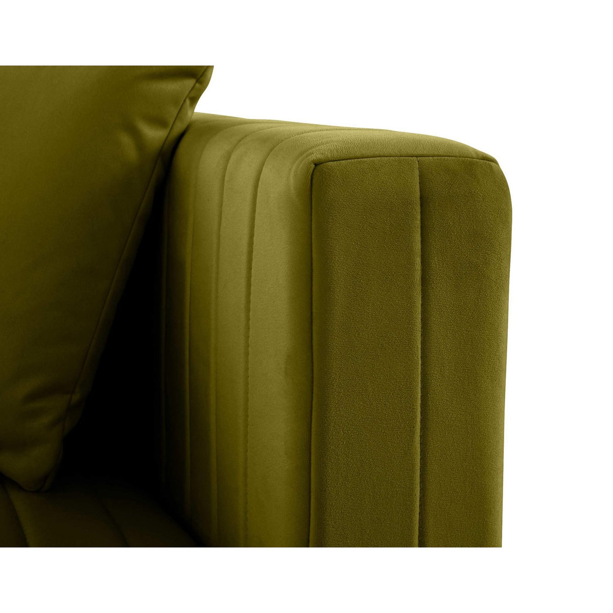 LISA DESIGN Nova - module d'assise droit - en velours