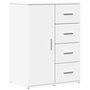 Voir la diapositive 2 : VIDAXL Buffet blanc 59x39x80 cm bois d'ingenierie