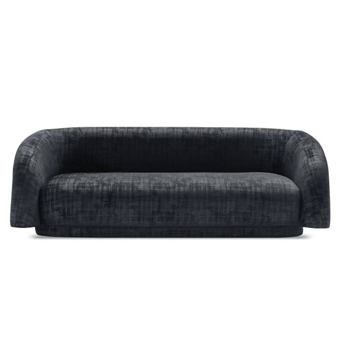 Paris Prix Canapé 3 Places Tissu  Kerio  210cm Noir