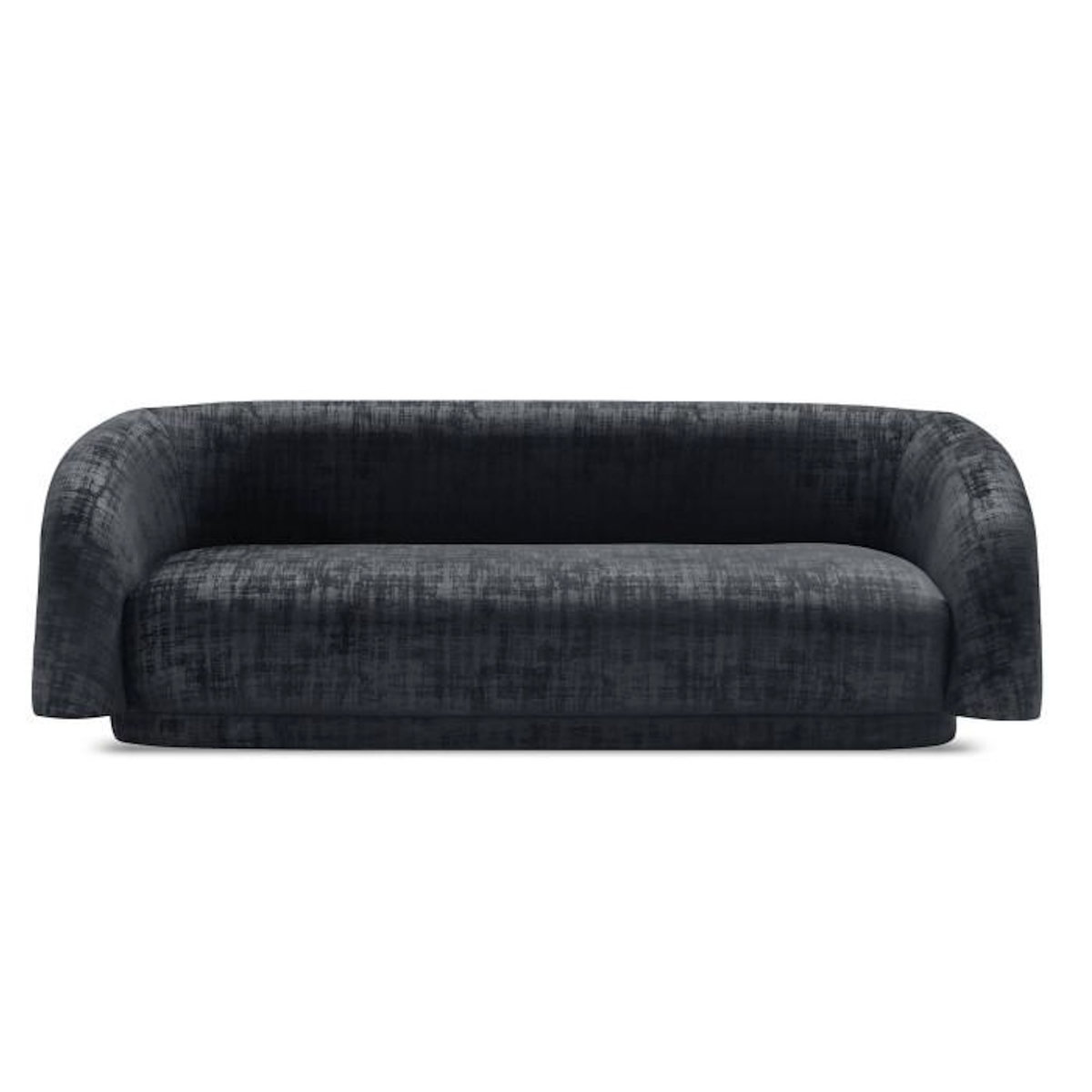 Paris Prix Canapé 3 Places Tissu  Kerio  210cm Noir