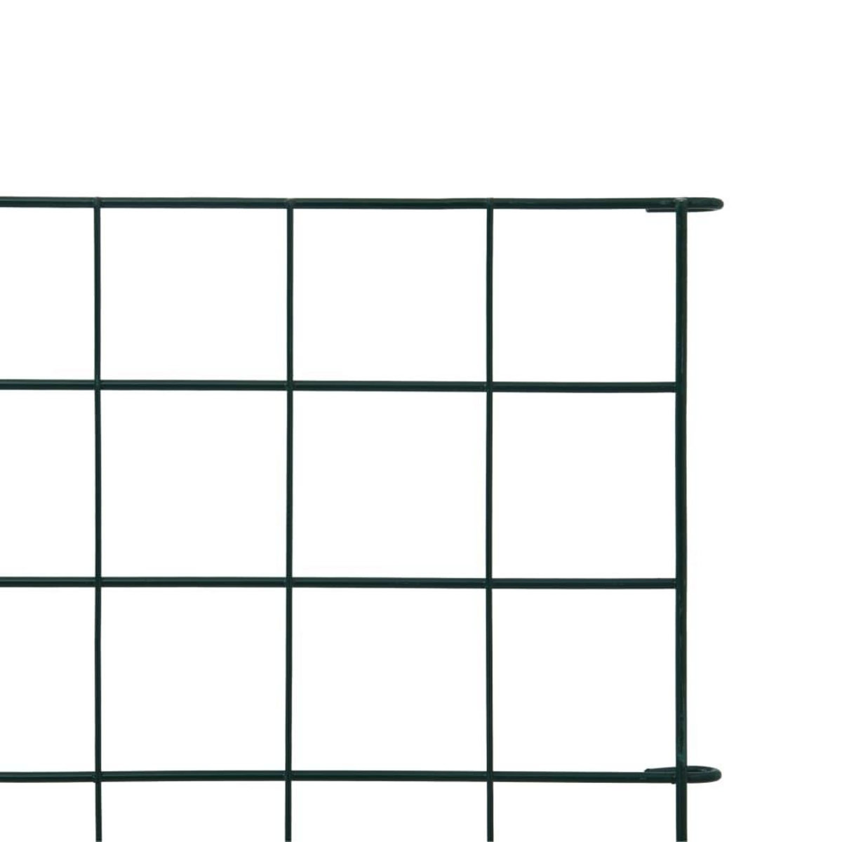 VIDAXL Ensemble de cloture de jardin 77,5x64 cm vert