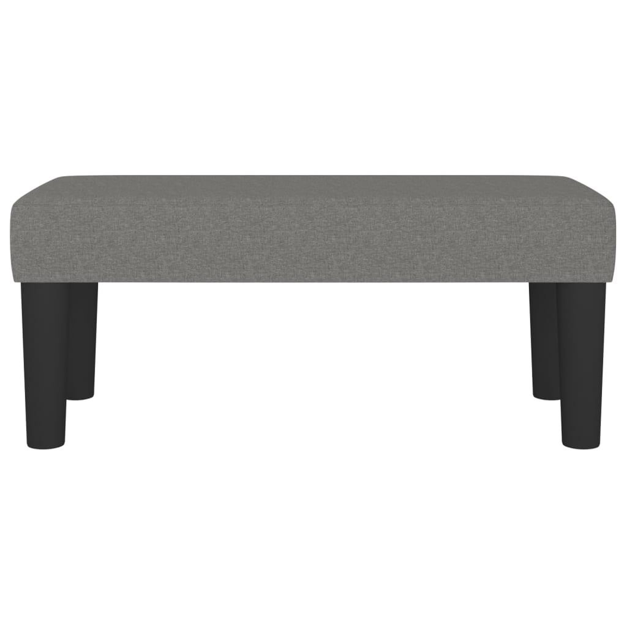 Voir la diapositive 3 : VIDAXL Banc Gris fonce 70x30x30 cm Tissu