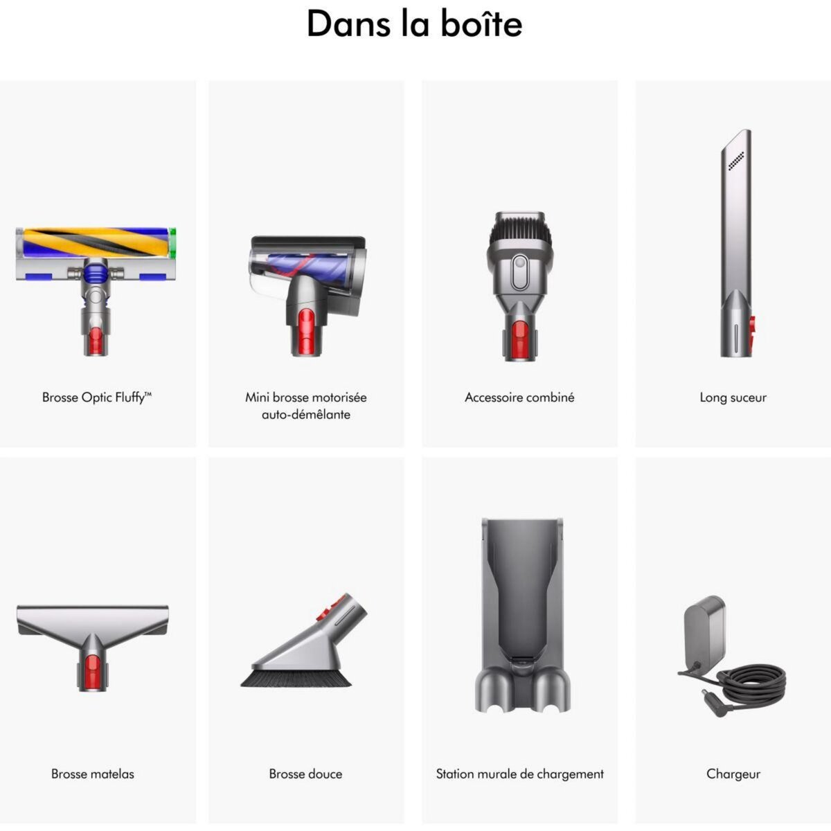 Dyson Aspirateur balai V15 Detect Fluffy