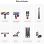 Voir la diapositive 5 : Dyson Aspirateur balai V15 Detect Fluffy