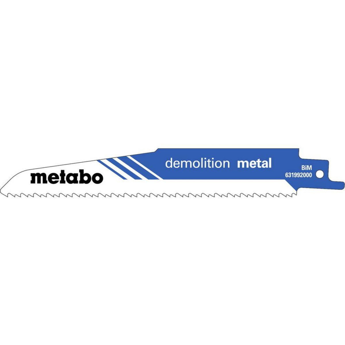 METABO SAS 5 lames de scie sabre « demolition metal » BiM - 150 x 1,6 mm