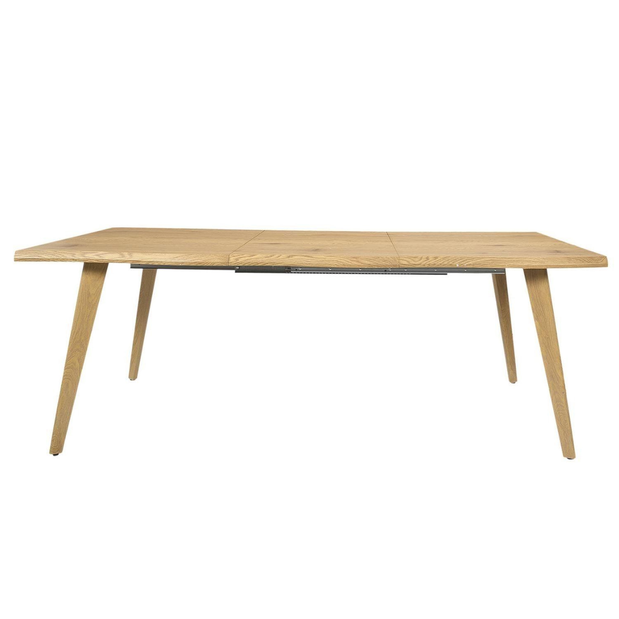 Voir la diapositive 3 : The Home Deco Factory Table extensible avec bords biseautés pour 6 à 8 personnes calypso - beige