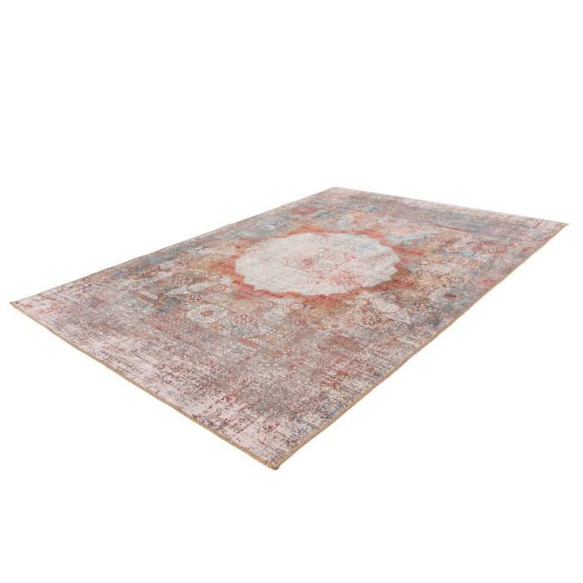 Paris Prix Tapis Tissé Vintage d'Orient  Faye  Multicolore