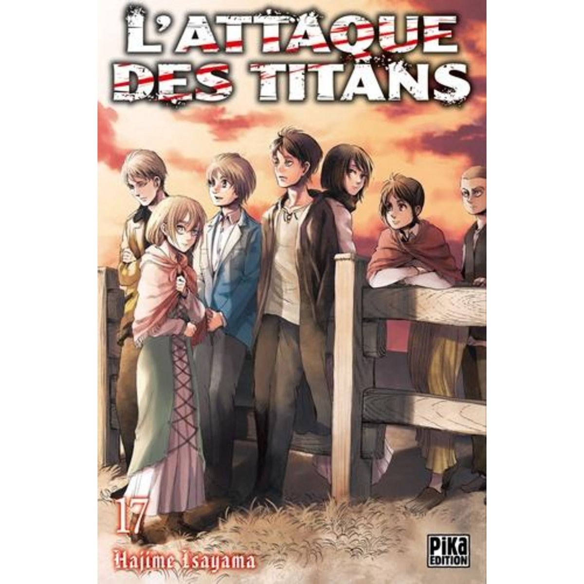L'ATTAQUE DES TITANS TOME 17, Isayama Hajime