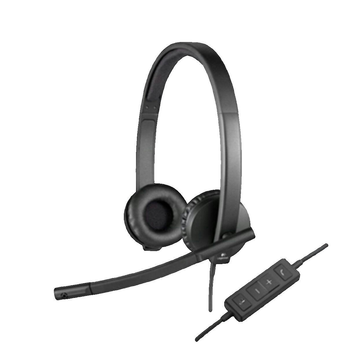 Logitech Casque USB Logitech H570e - On-Ear - Filiaire