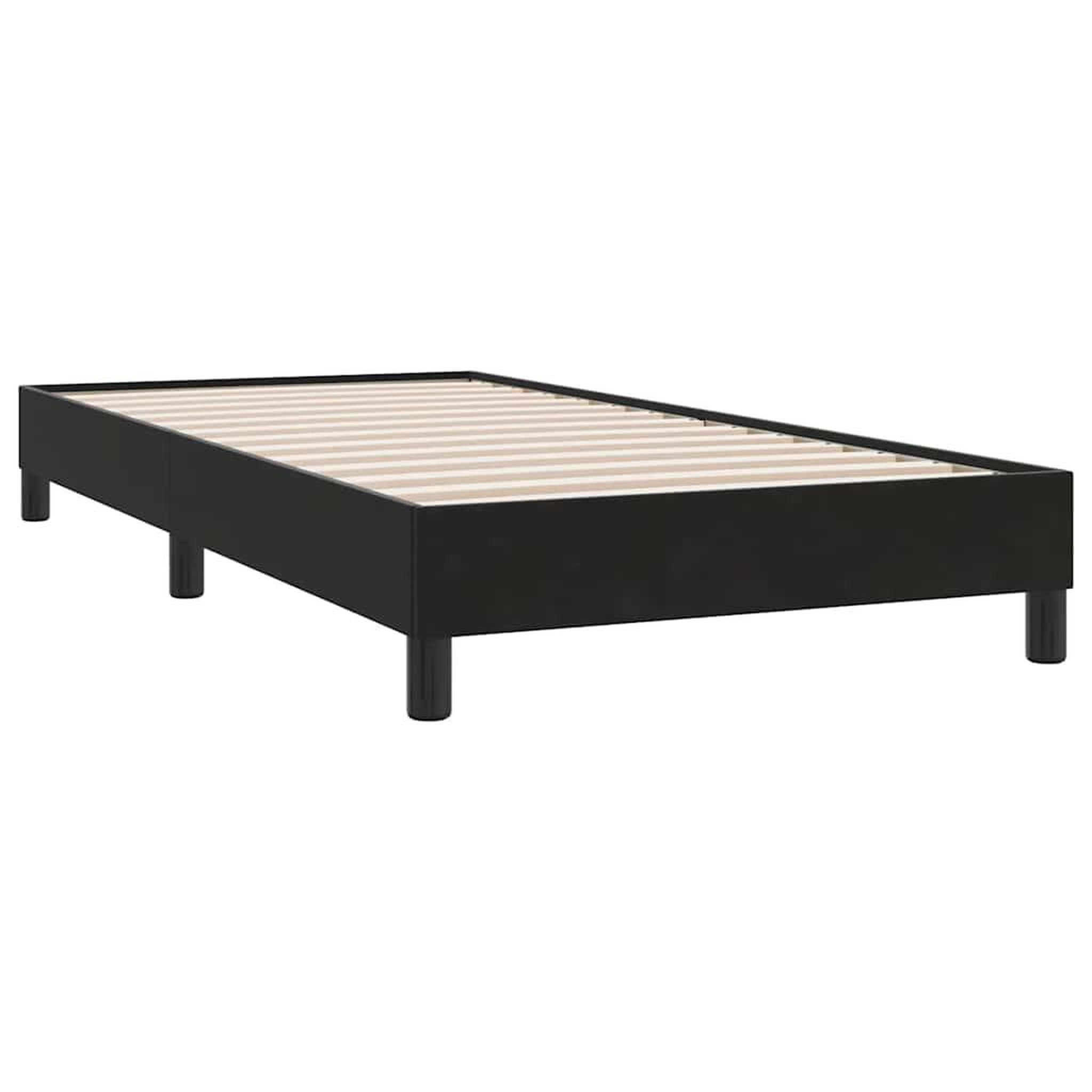 Voir la diapositive 2 : VIDAXL Cadre de lit sans matelas noir 80x210 cm velours