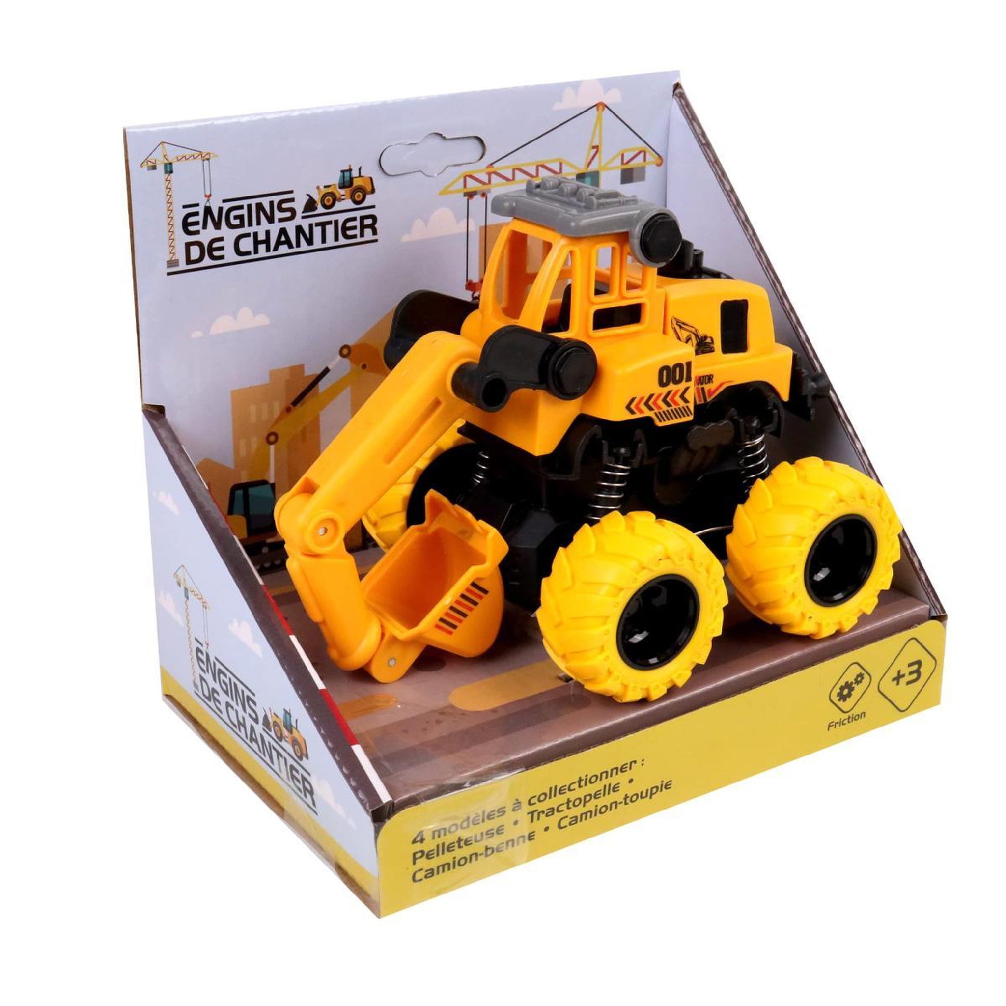 MGM Engins de chantier 10cm a friction