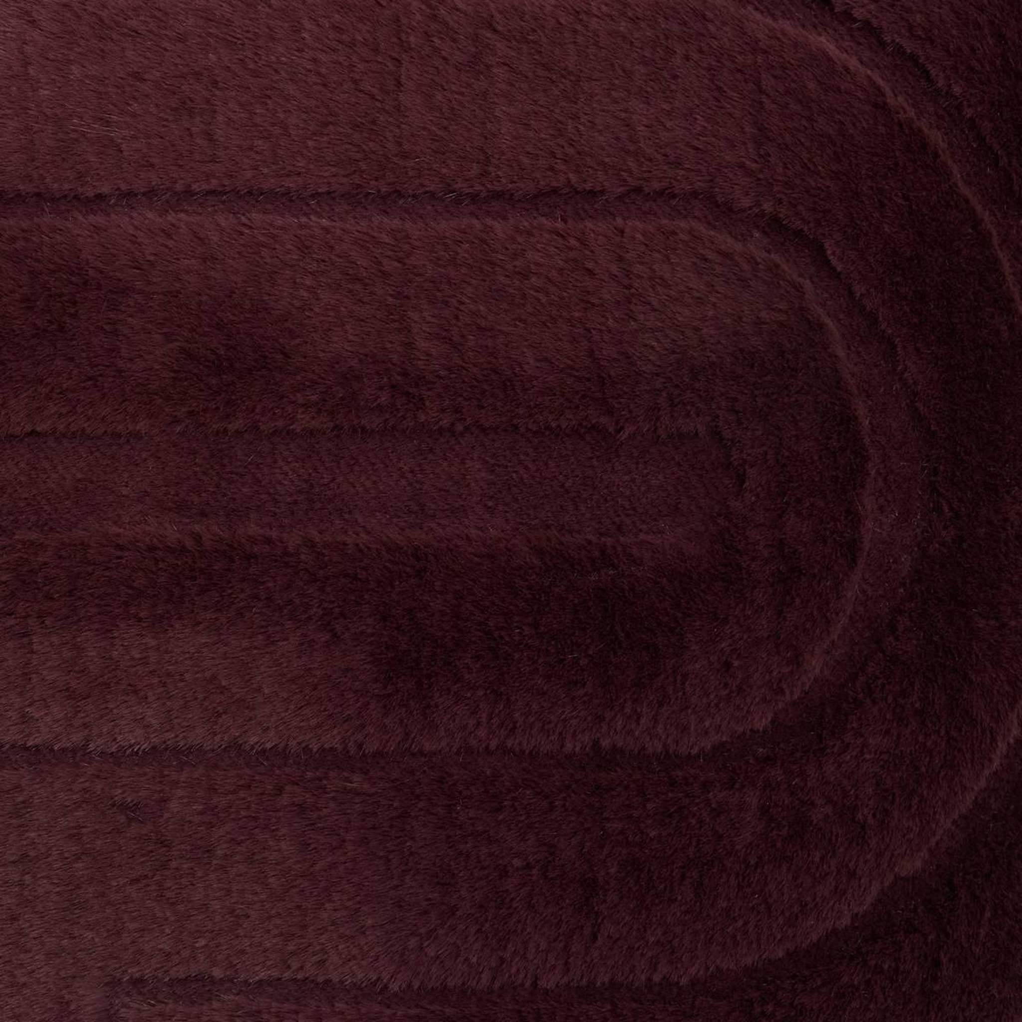 Voir la diapositive 4 : ATMOSPHERA Coussin imitation fourrure  arka  45x45cm marron