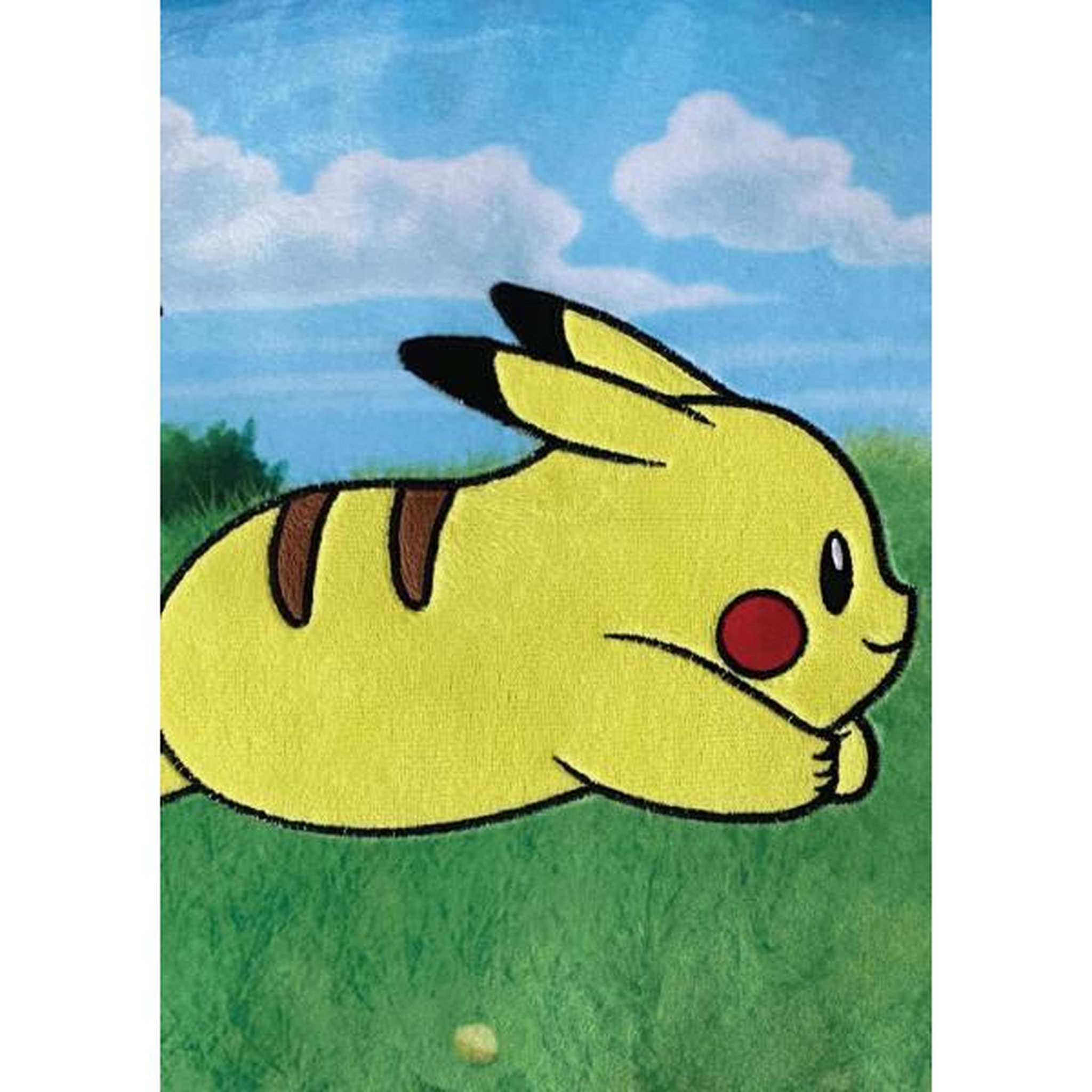 Voir la diapositive 3 : Pokemon Coussin premium - POKEMON - Pikachu & Eevee - Microfibre - 60 cm