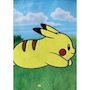 Voir la diapositive 3 : Pokemon Coussin premium - POKEMON - Pikachu & Eevee - Microfibre - 60 cm