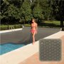 Voir la diapositive 1 : LINXOR Bâche à bulles sur mesure pour piscine - 300 microns - Gris