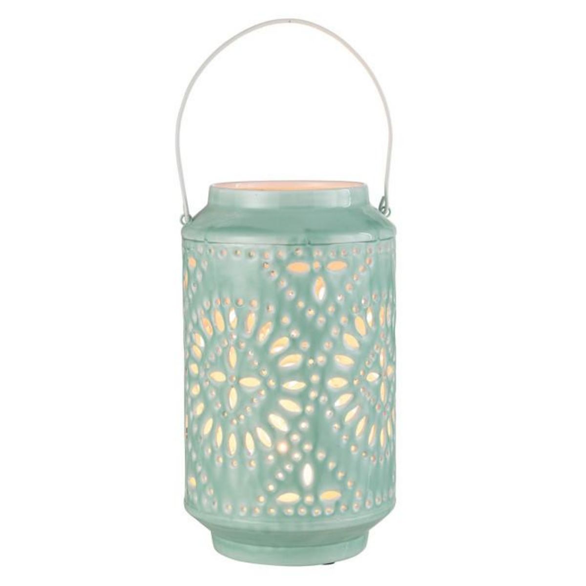 Paris Prix Lanterne Cylindrique Métal  Sévilla  45cm Bleu