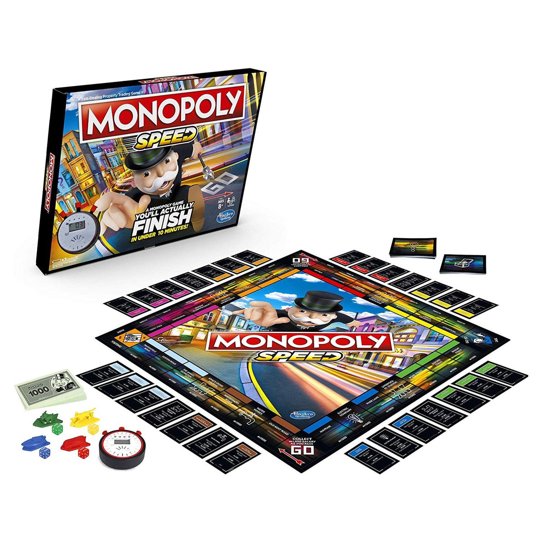Voir la diapositive 4 : HASBRO Monopoly Speed