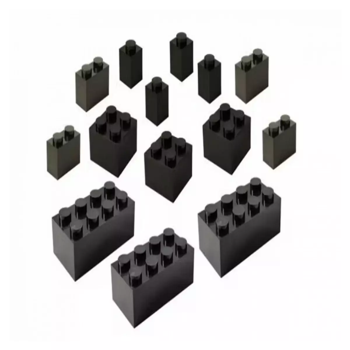  briques géantes - Pack Brick-It - couleur noir